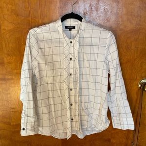 Madewell flannel top